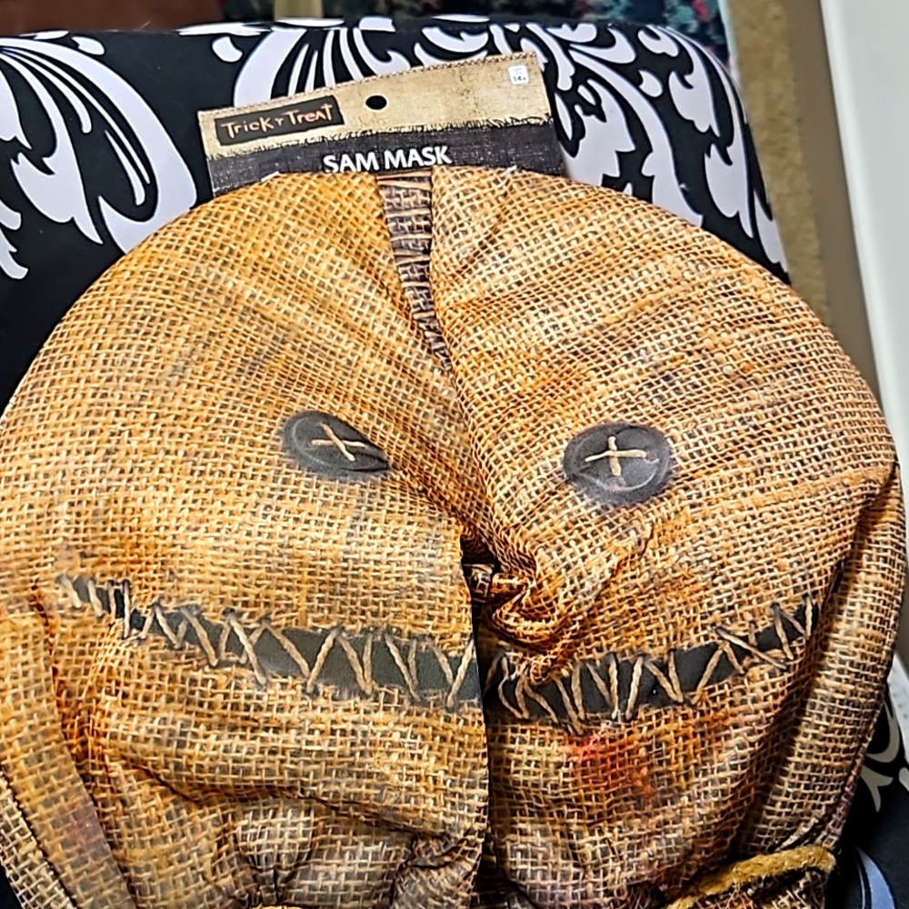 Trick R Treat Sam Mask Fabric